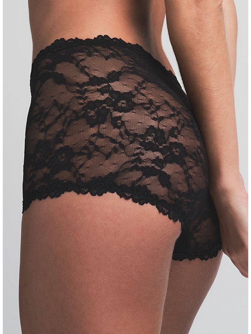 SKIMS Romance Lace Triangle Bralette and Boy Short Set Plus Size 2X NWT - Picture 7 of 16